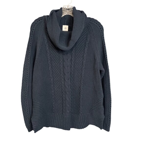 Cabi Navy Blue Knit Pullover Sweater M - Picture 1 of 7